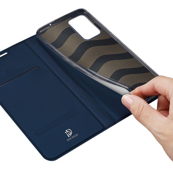 Dux Ducis Étui de téléphone Slim Oppo Find X3 Lite - Bleu foncé