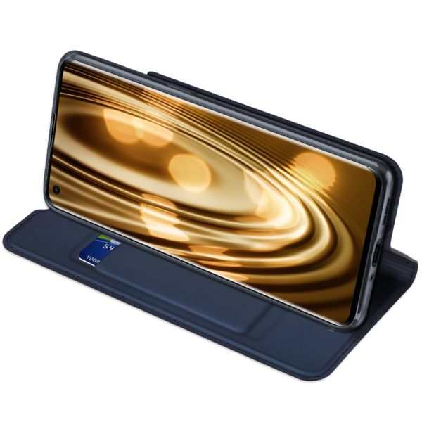 Dux Ducis Étui de téléphone Slim Oppo Find X3 Pro 5G - Bleu foncé