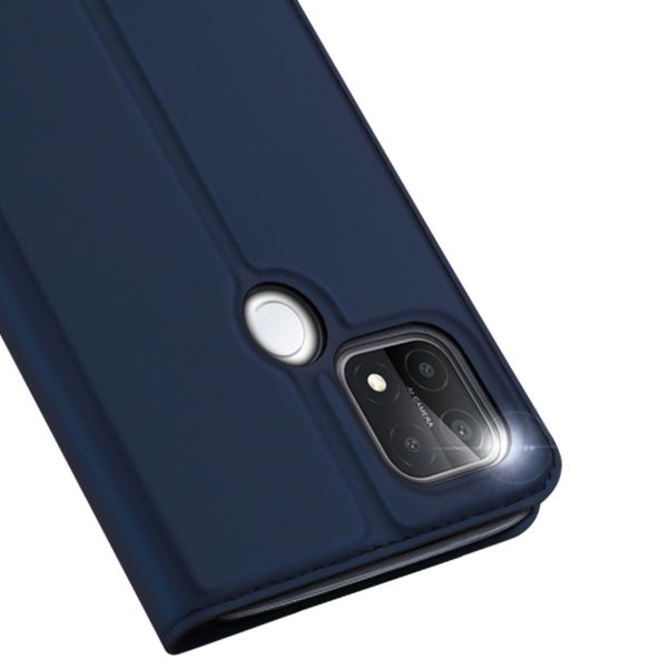 Dux Ducis Étui de téléphone Slim Oppo A15 - Bleu foncé