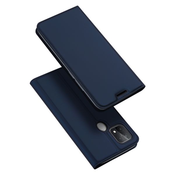 Dux Ducis Étui de téléphone Slim Oppo A15 - Bleu foncé