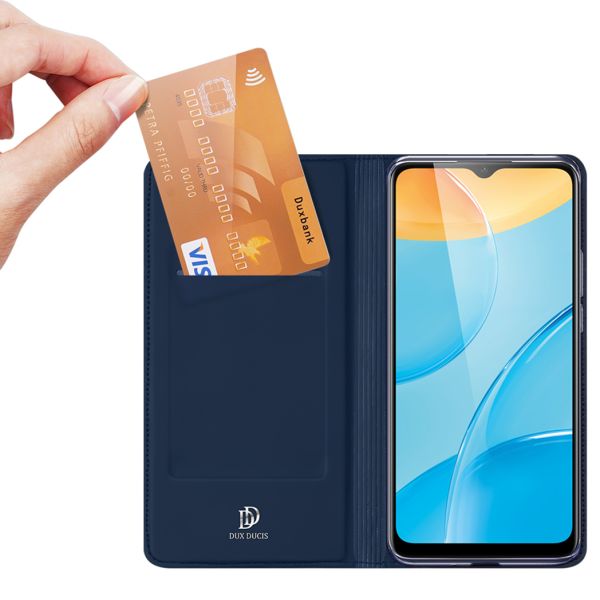 Dux Ducis Étui de téléphone Slim Oppo A15 - Bleu foncé