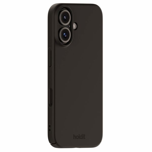 Holdit Coque Slim iPhone 16 - Black