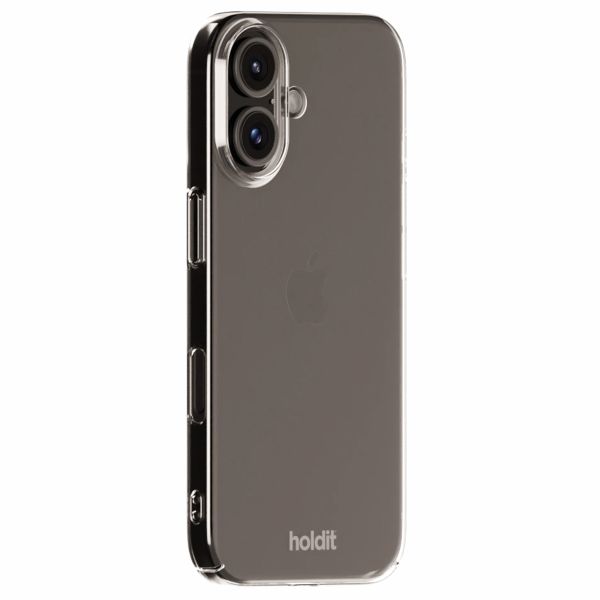 Holdit Coque Slim iPhone 16 - Transparent