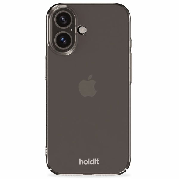 Holdit Coque Slim iPhone 16 - Transparent