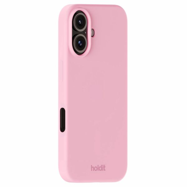 Holdit Coque Silicone iPhone 16 - Pink