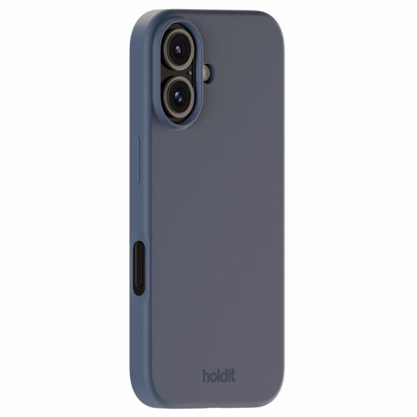 Holdit Coque Silicone iPhone 16 - Pacific Blue