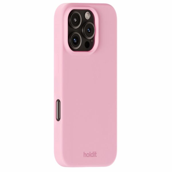 Holdit Coque Silicone iPhone 16 Pro - Pink