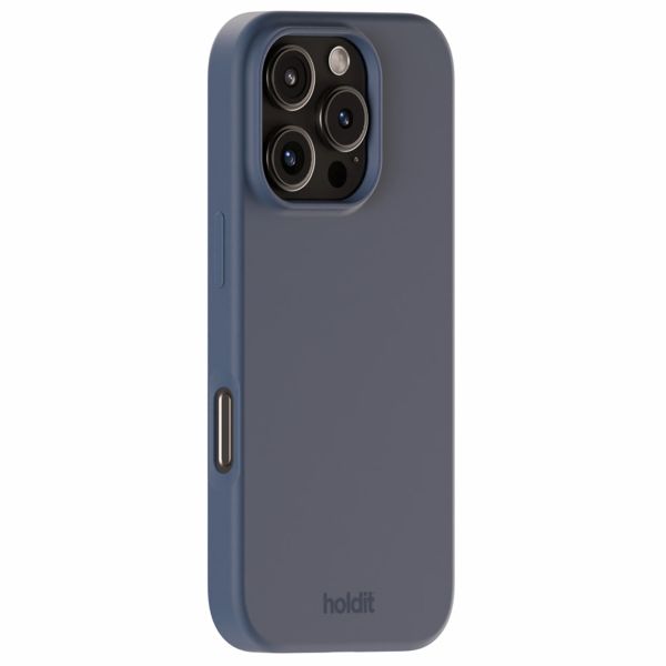 Holdit Coque Silicone iPhone 16 Pro Max - Pacific Blue