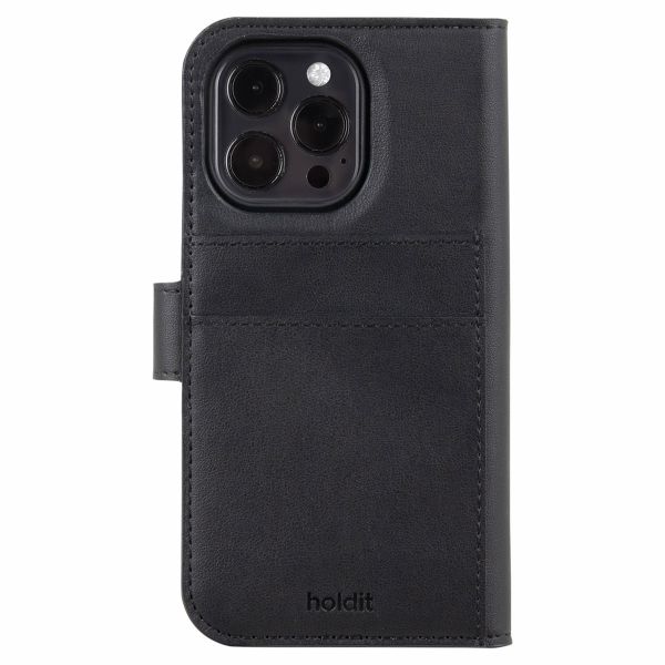 Holdit Coque Wallet Magnet Plus iPhone 16 Pro - Noir