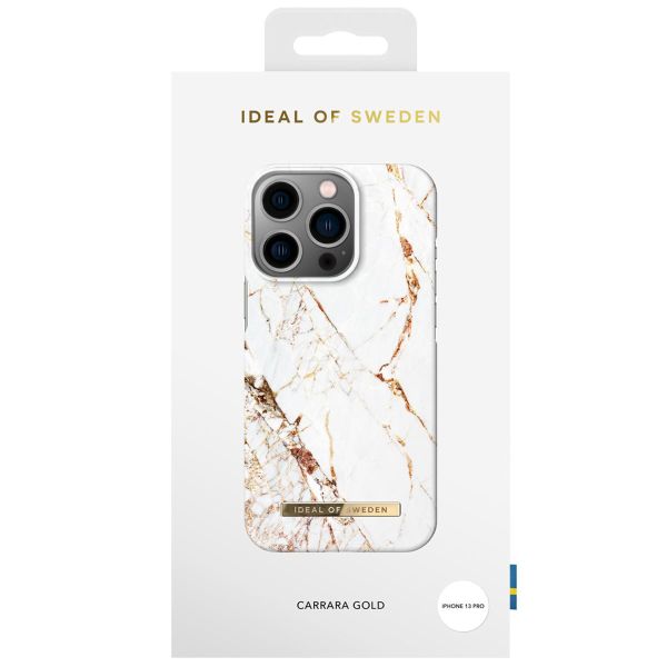 iDeal of Sweden Coque Fashion iPhone 13 Pro - Carrara Gold