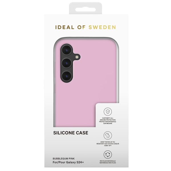 iDeal of Sweden Coque Silicone Samsung Galaxy S24 Plus - Pink