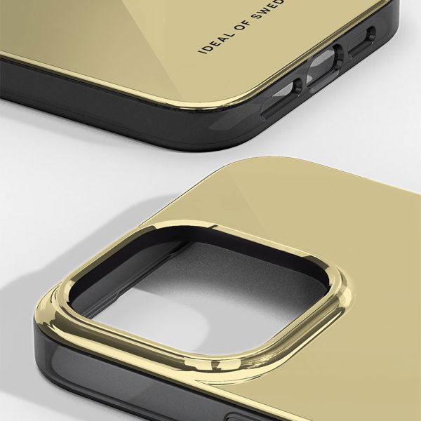 iDeal of Sweden Coque arrière Mirror iPhone 15 Pro Max - Gold
