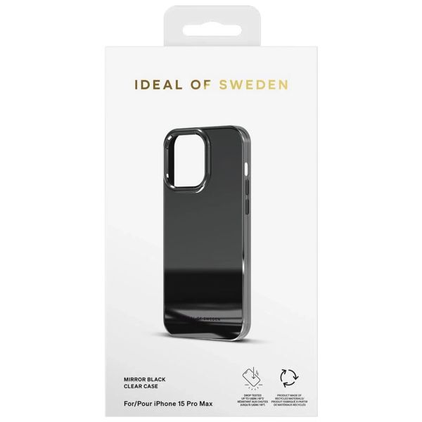 iDeal of Sweden Coque arrière Mirror iPhone 15 Pro Max - Black