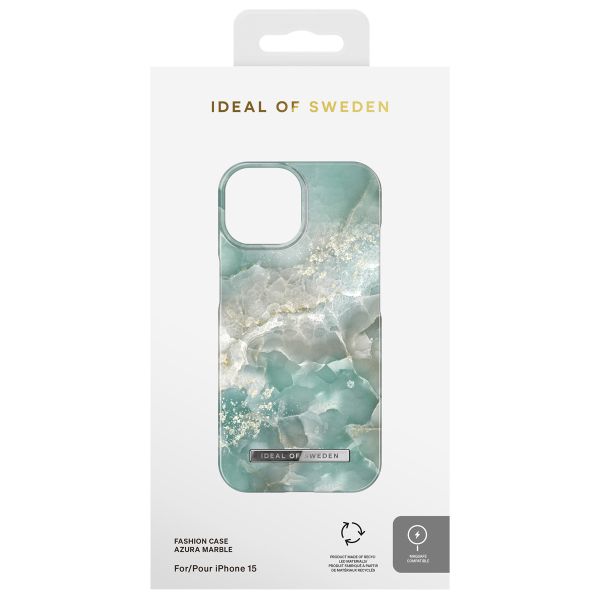 iDeal of Sweden Coque Fashion MagSafe iPhone 15 - Azura Marble