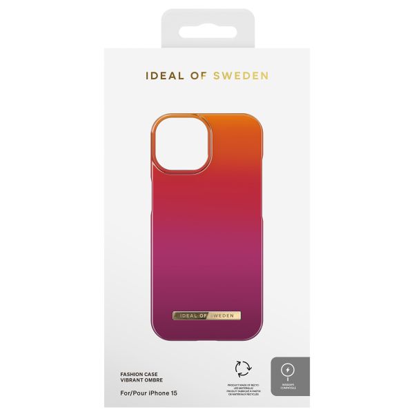 iDeal of Sweden Coque Fashion MagSafe iPhone 15 - Vibrant Ombre
