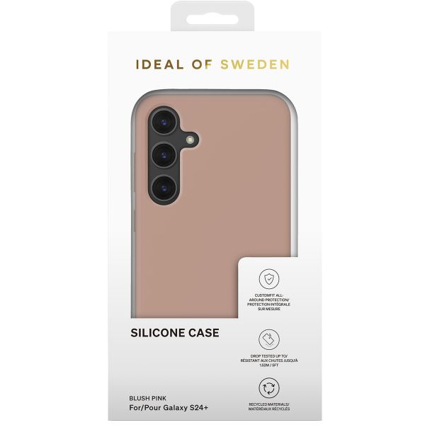 iDeal of Sweden Coque Silicone Samsung Galaxy S24 Plus - Blush Pink