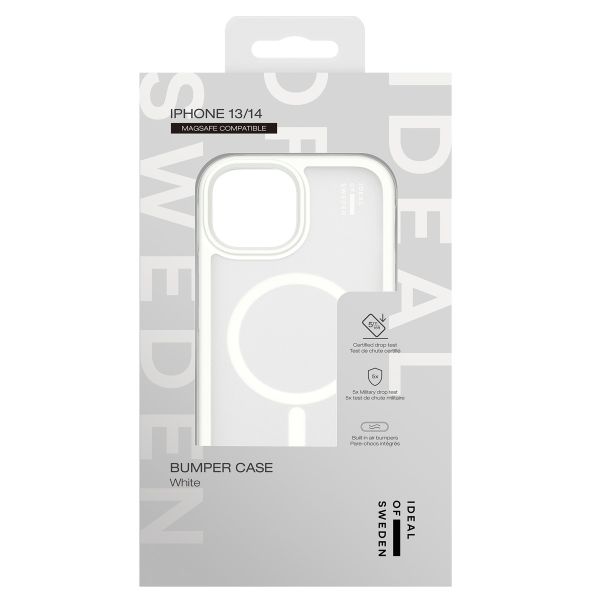 iDeal of Sweden Coque Bumper Magsafe iPhone 13 / 14 - Cloudy White