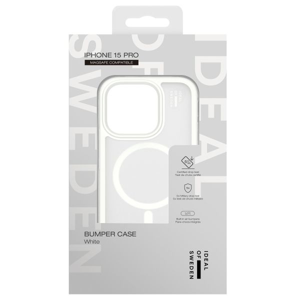 iDeal of Sweden Coque Bumper Magsafe iPhone 15 Pro - Cloudy White