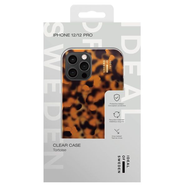 iDeal of Sweden Coque Clear iPhone 12 (Pro) - Tortoise