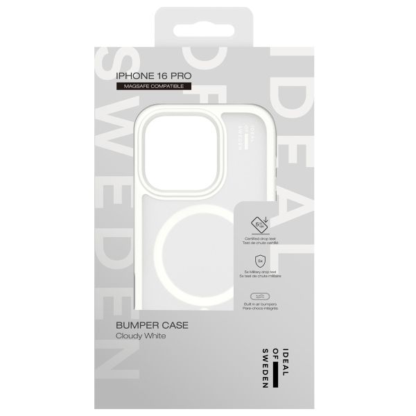 iDeal of Sweden Coque Bumper Magsafe iPhone 16 Pro - Cloudy White