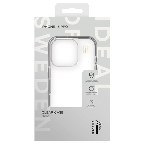 iDeal of Sweden Coque Clear iPhone 16 Pro - Transparent