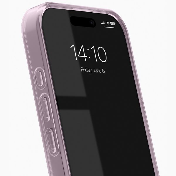 iDeal of Sweden Coque Clear iPhone 16 Pro - Light Pink