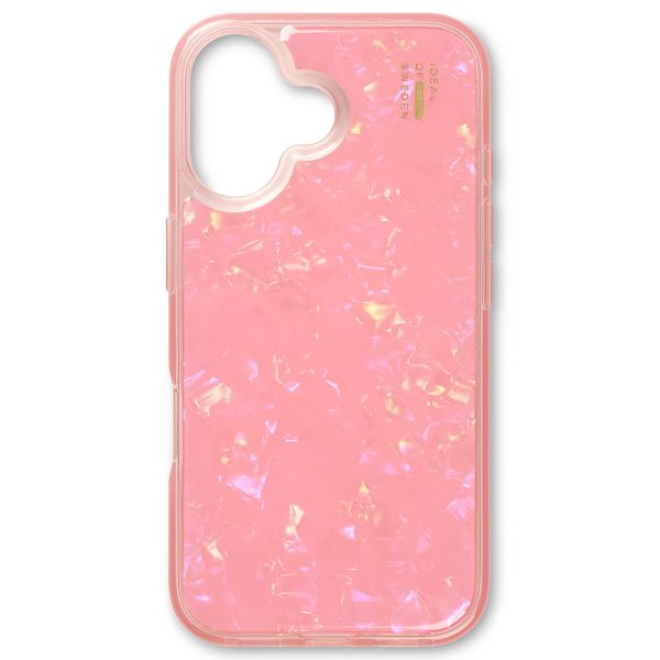 iDeal of Sweden Coque Pearlized iPhone 16 - Rose