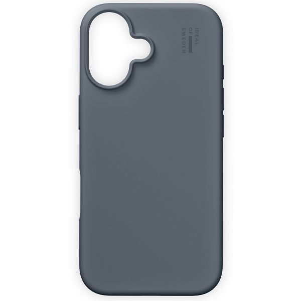 iDeal of Sweden Coque Silicone iPhone 16 - Midnight Blue