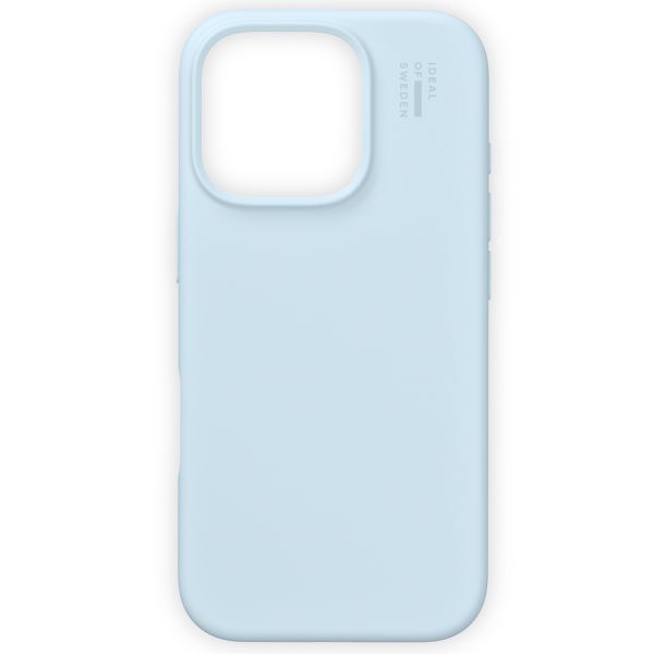 iDeal of Sweden Coque Silicone iPhone 16 Pro - Light Blue