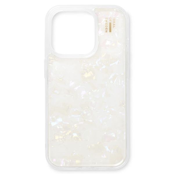 iDeal of Sweden Coque Pearlized iPhone 14 Pro - Blanc