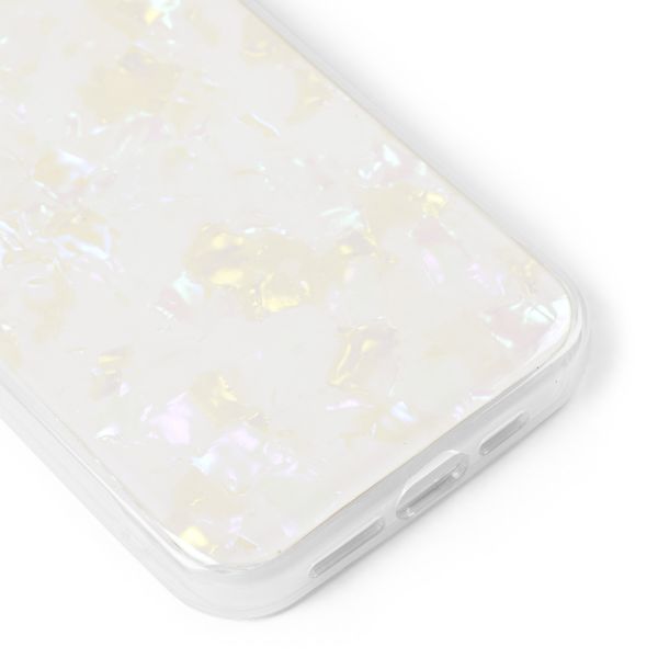 iDeal of Sweden Coque Pearlized iPhone 14 Pro Max - Blanc