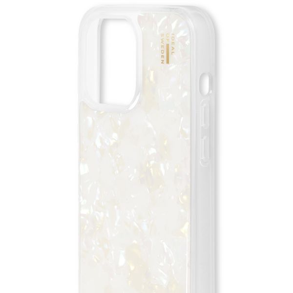 iDeal of Sweden Coque Pearlized iPhone 15 Pro Max - Blanc