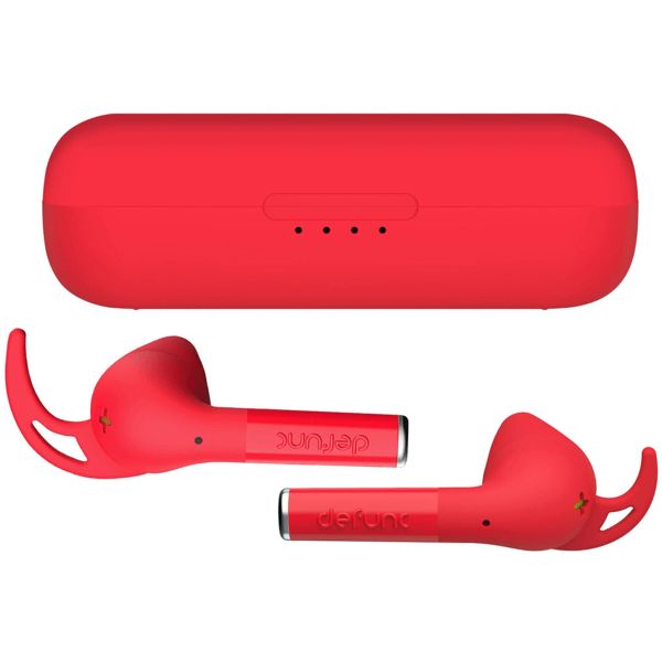 Defunc True Sport - Écouteurs sans fil - Écouteurs sans fil Bluetooth - Rouge