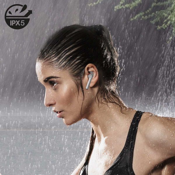 Defunc True Sport - Écouteurs sans fil - Écouteurs sans fil Bluetooth - Gris