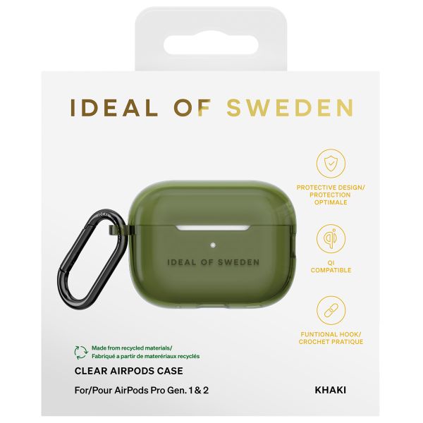 iDeal of Sweden Coque clear Apple AirPods Pro - Khaki