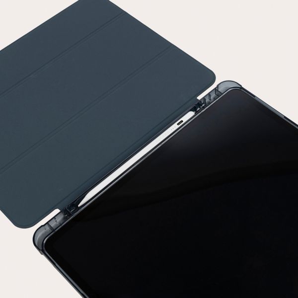 Tucano Satin folio case iPad Pro 13 (2024) M4 - Bleu foncé