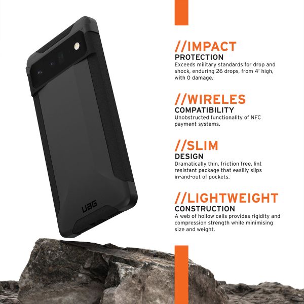 UAG Scout Backcover Google Pixel 6 - Noir