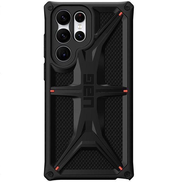 UAG Coque Monarch Samsung Galaxy S22 Ultra - Kevlar Black