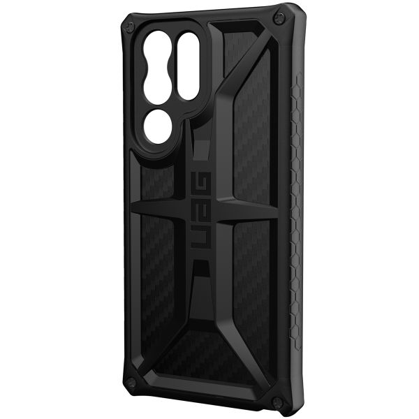 UAG Coque Monarch Samsung Galaxy S22 Ultra - Carbon Fiber