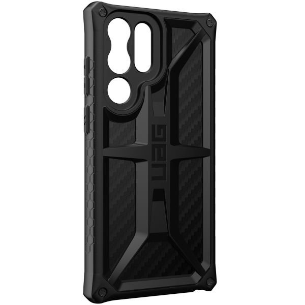 UAG Coque Monarch Samsung Galaxy S22 Ultra - Carbon Fiber