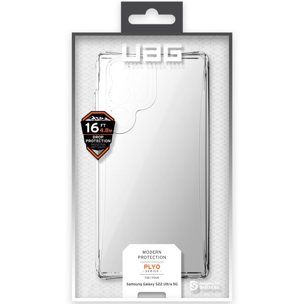 UAG Coque arrière Plyo Samsung Galaxy S22 Ultra - Ice