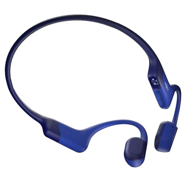 Shokz OpenRun Mini - Modèle petite - Écouteurs sans fil Open-Ear - Conduction osseuse - Blue