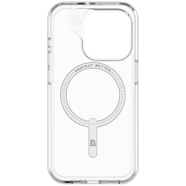 ZAGG Coque Crystal Palace Snap MagSafe iPhone 15 Pro - Transparent