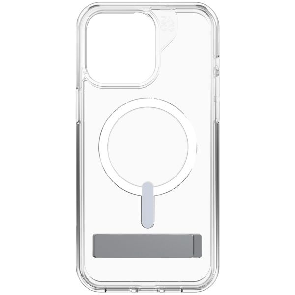 ZAGG Coque Crystal Palace Snap KickStand avec MagSafe iPhone 15 Pro Max - Transparent