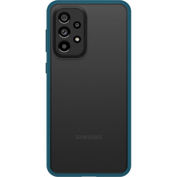 OtterBox Coque arrière React Samsung Galaxy A33 - Transparent / Bleu