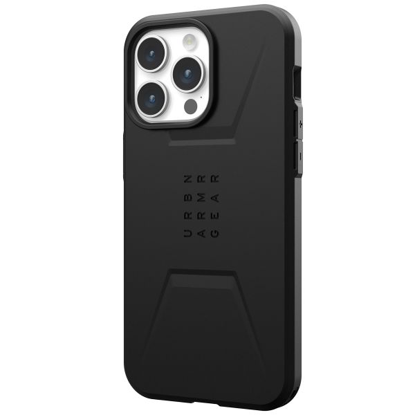UAG Coque Civilian MagSafe iPhone 15 Pro Max - Noir