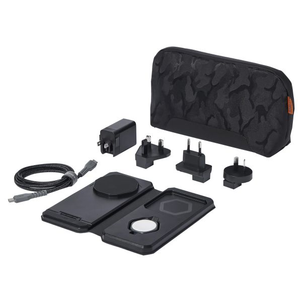 UAG Chargeur de voyage sans fil 3-en-1 SRGE - Noir