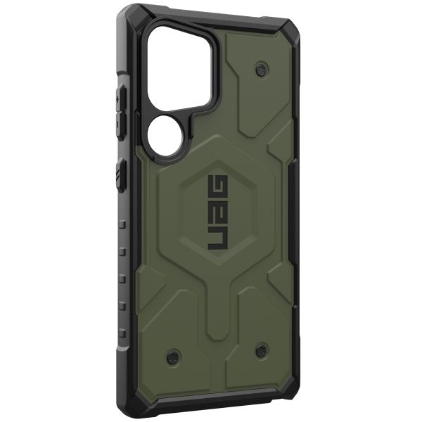 UAG Coque arrière Pathfinder Magnet Samsung Galaxy S24 Ultra - Olive Drab