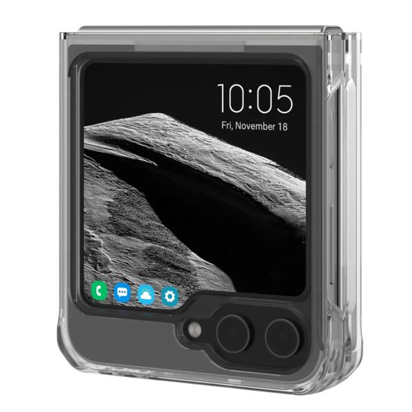 UAG Coque arrière Plyo Pro Samsung Galaxy Z Flip 6 - Ice / Silver