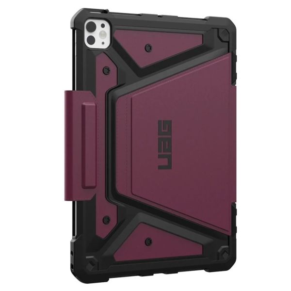 UAG Étui de téléphone portefeuille Metropolis SE iPad Pro 11 (2024) M4 - Bordeaux